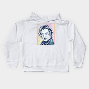 Robert Schumann Portrait | Robert Schumann Artwork 11 Kids Hoodie